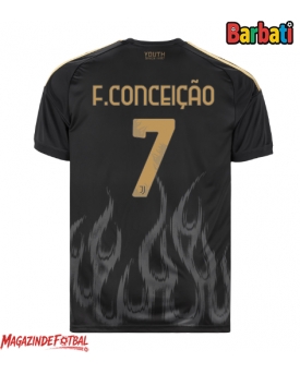 Juventus Francisco Conceicao #7 Tricou Fotbal Replică 2026-27 Barbati Treilea Juventus Francisco Conceicao #7 Tricou Fotbal Replică 2026-27 Barbati Treilea